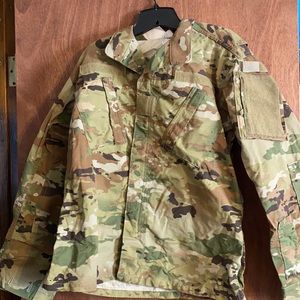 Authentic army combat coat
